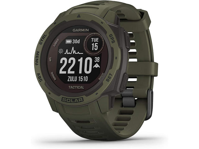 Смарт часовници Garmin Instinct Solar Tactical Moss