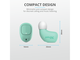 Слушалки Trust Nika Compact Mint