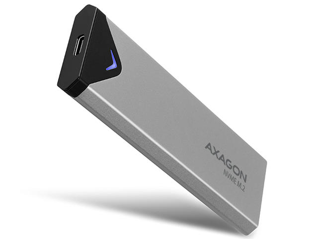 Джаджи AXAGON Кутия за M.2 NVMe 42-80mm