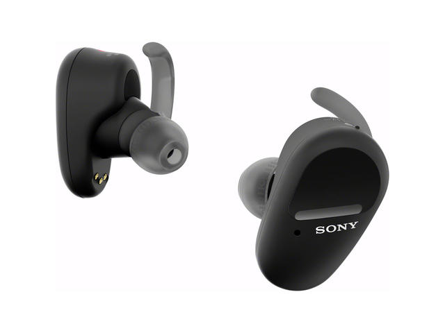 Слушалки Sony WF-SP800N, в черно