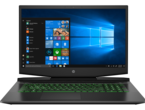 Лаптопи HP Gaming Pavilion 17-cd1001nu, с драскотина на капака