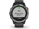 Смарт часовници Garmin Fenix 6 Solar Silver with Black Band