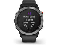 Смарт часовници Garmin Fenix 6 Solar Silver with Black Band