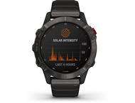 Смарт часовници Garmin Fenix 6 Pro Solar Carbon Gray DLC/DLC Titanium Band