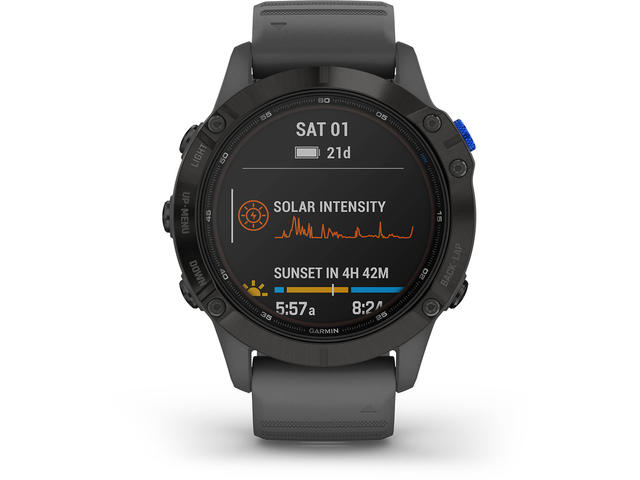 Смарт часовници Garmin Fenix 6 Pro Solar Black / Slate Gray Band