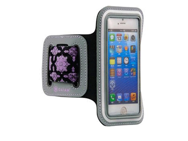 Калъфи Gaiam Armband Small , в черно-лилаво