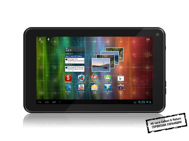 Таблети Prestigio MultiPad 7.0 ULTRA + 3670B 4GB, червен цвят