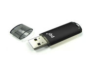 USB памети PQI преносима флаш памет PQI 4GB, USB 2.0, черна
