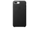 Калъфи Apple  iPhone 8 Plus / 7 Plus Leather Case - Black