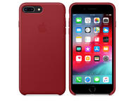 Калъфи Apple  iPhone 8 Plus / 7 Plus Leather Case - (PRODUCT)RED