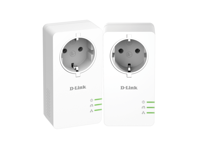 Smart Home D-Link PowerLine AV2 1000 HD Gigabit Passthrough Kit