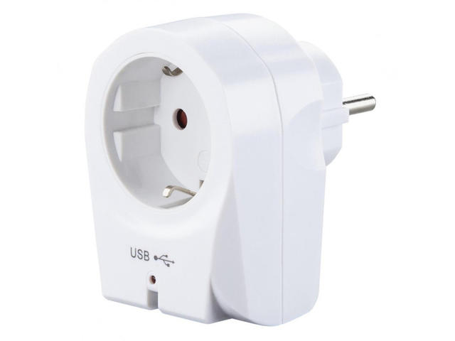 Джаджи Контакт със зарядно Hama 220V