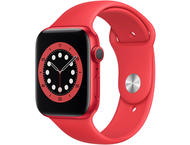 Смарт часовници Apple Watch S6 GPS, 40mm RED Aluminium Case with RED Sport Band - Regular