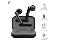 Слушалки TRUST Primo Touch Bluetooth Wireless Earphones - black