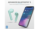 Слушалки TRUST Primo Touch Bluetooth Wireless Earphones - Mint
