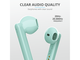 Слушалки TRUST Primo Touch Bluetooth Wireless Earphones - Mint