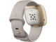 Смарт часовници Fitbit Sense Lunar White/Soft Gold Stainless Steel