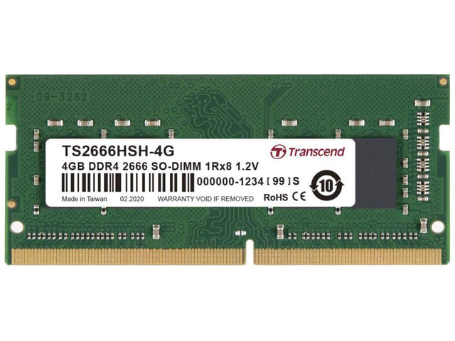 Оперативна памет 4GB DDR4 2666MHz Transcend TS SO-DIMM