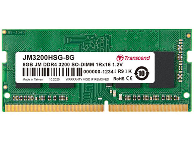 Оперативна памет 8GB DDR4 3200MHz Transcend (JetRam)