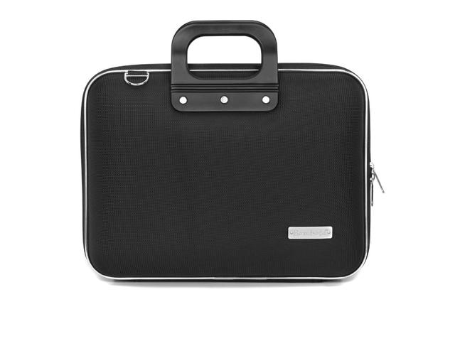 Чанти за Лаптопи Bombata Mediobombata Nylon 13 - 14 inch - black