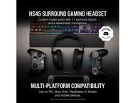 Слушалки Corsair HS45 SURROUND Carbon