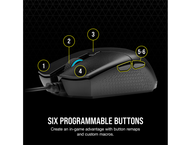 Мишки Corsair KATAR PRO Ultra-Light Gaming Mouse (AP) 