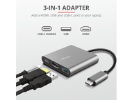 USB Хъб Trust Dalyx USB-C Adapter