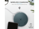 Зарядни устройства Trust Qylo Fast Wireless Charging Pad 7.5/10W - blue