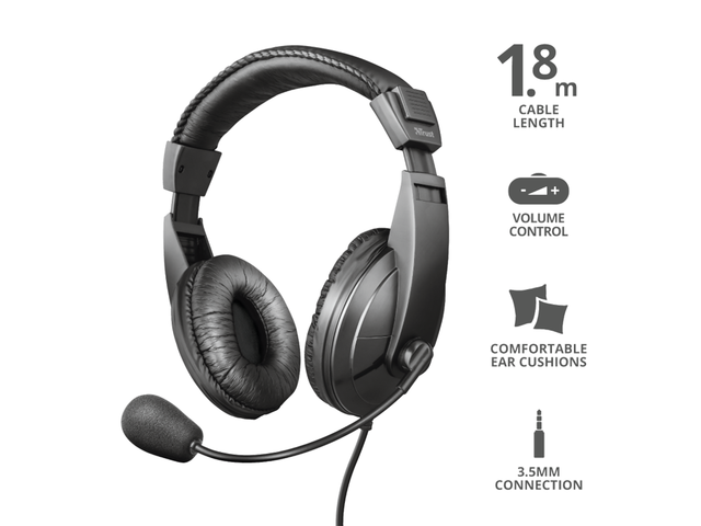 Слушалки TRUST Quasar Headset