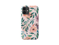 Калъфи Speck iPhone 12 mini Presidio - White/Rosy Pink/Watercolor Roses