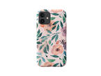Калъфи Speck iPhone 12 mini Presidio - White/Rosy Pink/Watercolor Roses