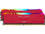 Оперативна памет 32GB (2x16GB) DDR4 3200MHz Crucial Ballistix Red RGB