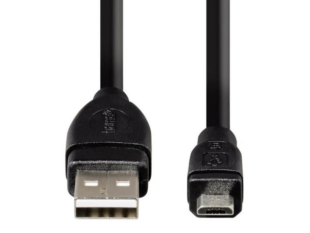 Кабели и Адаптери Кабел Hama Micro USB 2.0, екраниран, черен, 3,00 m