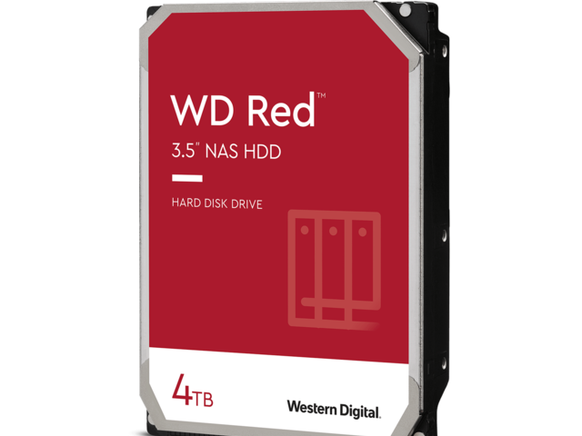 Твърди дискове 4TB 5400rpm Western Digital Red NAS