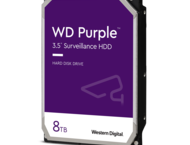 Твърди дискове 8TB 7200rpm Western Digital Purple Surveillance