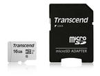 Карти памет Transcend 300S 16GB microSDHC Adapter