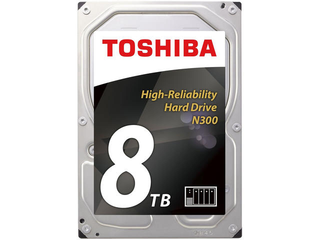 Твърди дискове 8TB 7200rpm Toshiba N300 NAS BULK