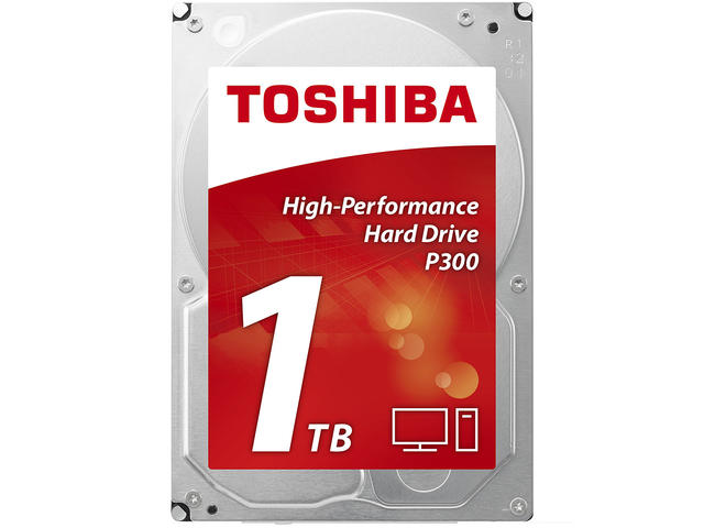 Твърди дискове 1TB 7200rpm Toshiba P300