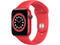 Смарт часовници Apple Watch S6 GPS, 44mm RED Aluminium Case with RED Sport Band - Regular