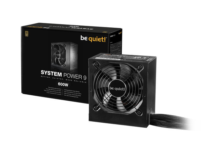 Захранвания за компютри be quiet! System Power 9 Bronze 600W