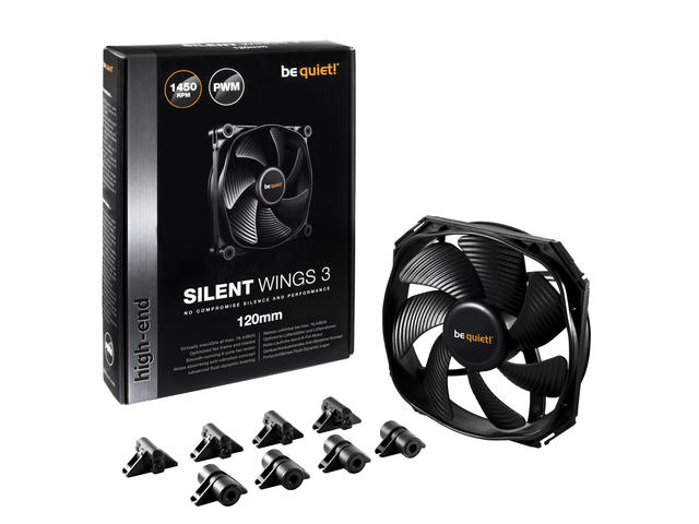 Вентилатори be quiet! Silent Wings 3 120mm PWM
