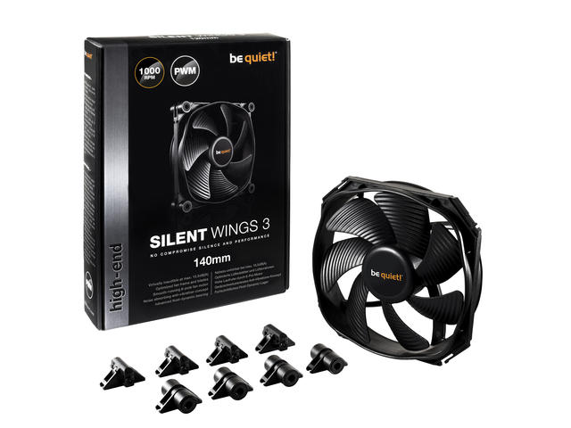 Вентилатори be quiet! Silent Wings 3 140mm PWM