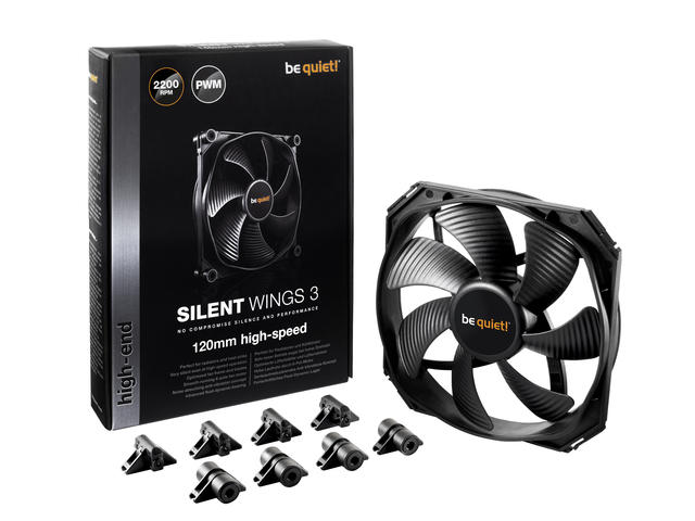Вентилатори be quiet! Silent Wings 3 120mm PWM High-Speed