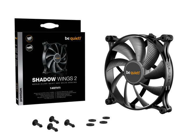 Вентилатори be quiet! Shadow Wings 2 140mm PWM