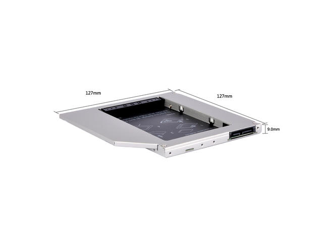 Джаджи Makki кади Laptop Caddy 9.0mm SATA3 HD9001-SS