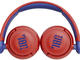 Слушалки JBL JR310BT Red