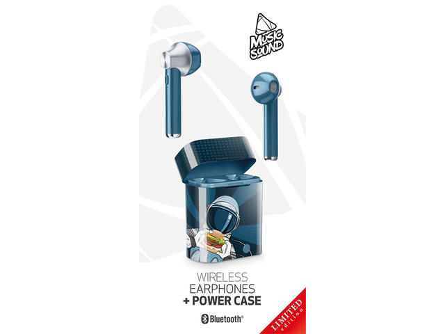 Слушалки Cellular line Music Sound TWS, астронавт