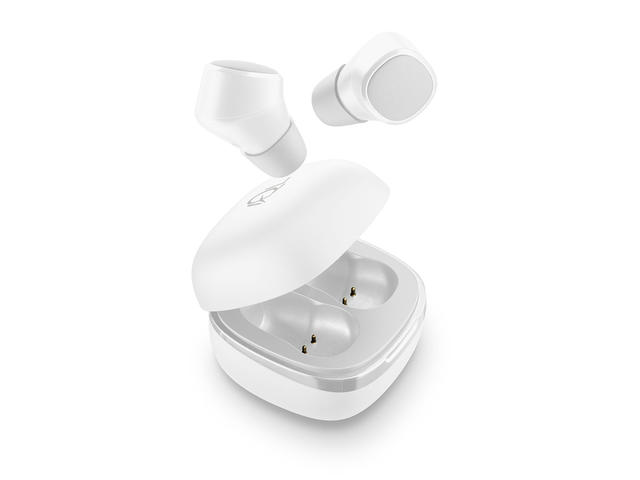 Слушалки AQL Evade TWS, в бяло