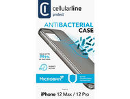 Калъфи Cellular line Microban за iPhone 12 mini, черен-duplicate