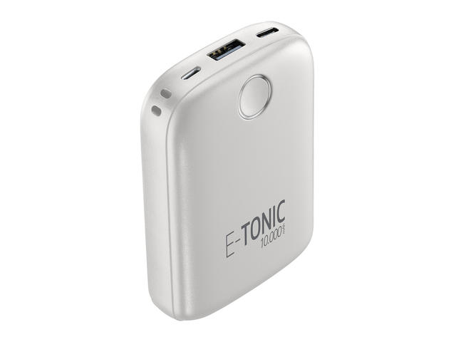 Външни батерии Cellular line E-tonic HD 10000mAh, бяла